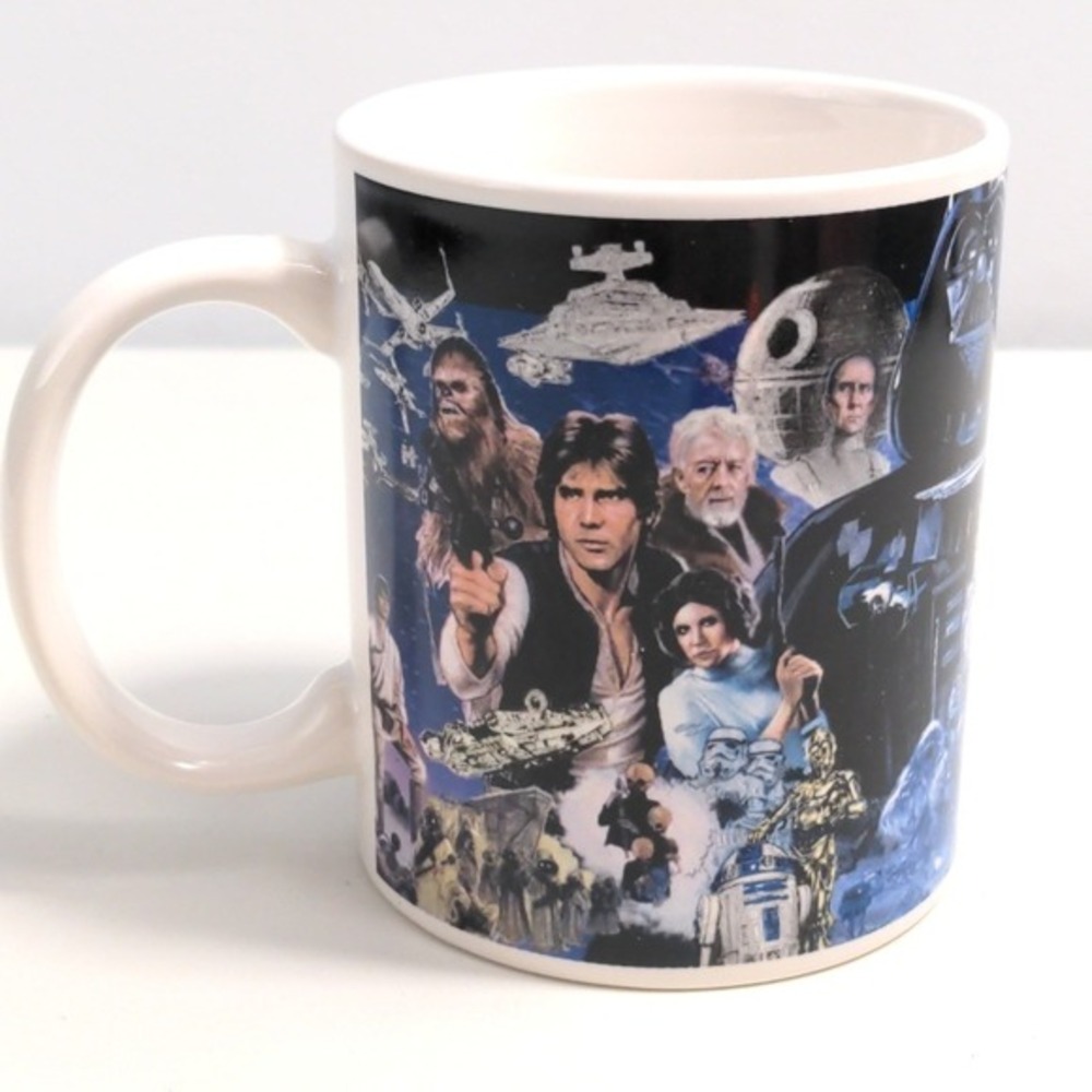 Star Wars Galerie Mug Original Trilogy‎ Movie Poster Collage Retro 28711 10oz